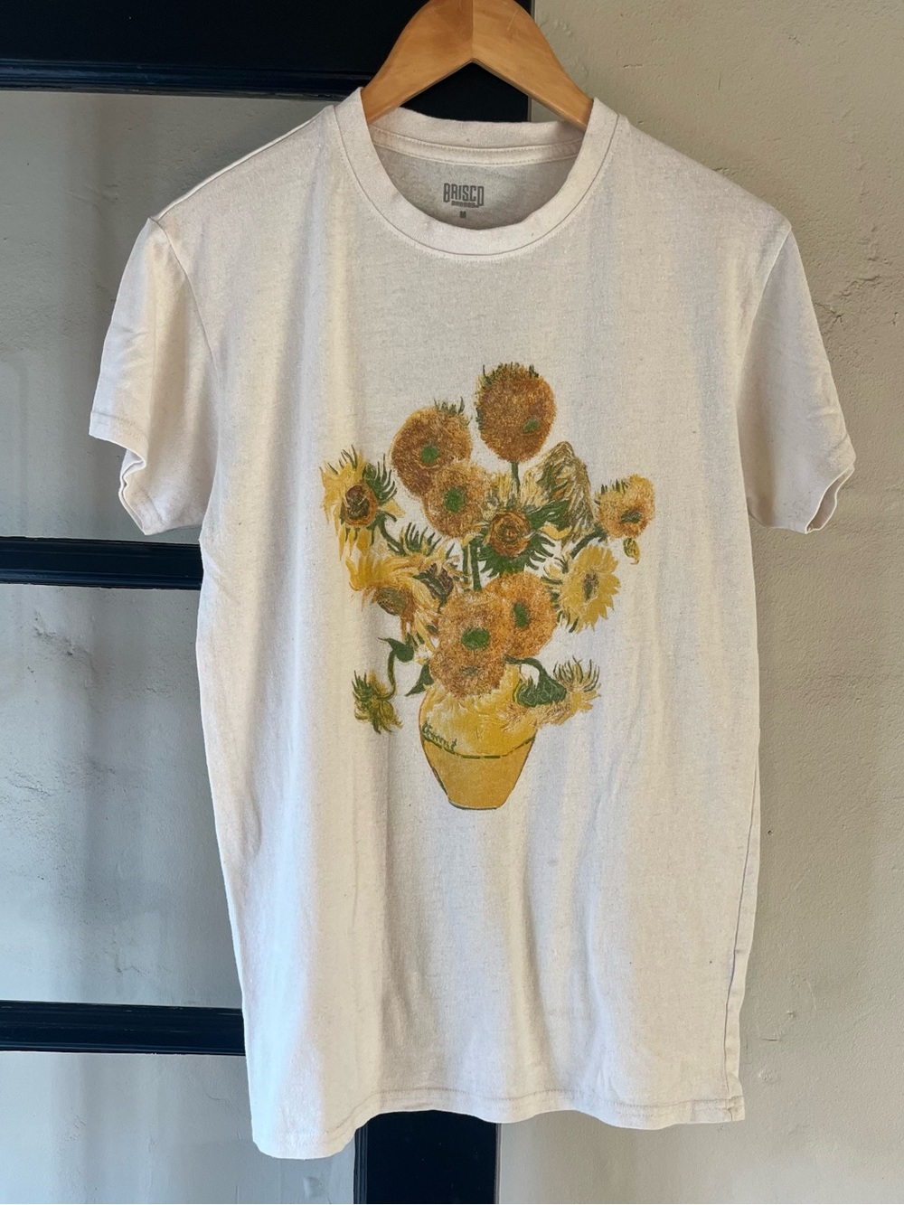 Van Gogh Sunflowers Print Tee